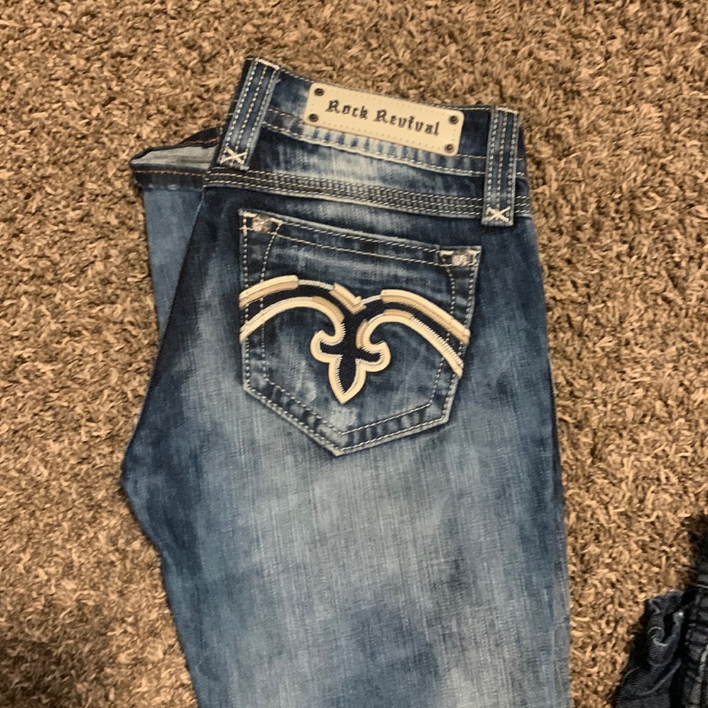 Women’s rock revival jeans